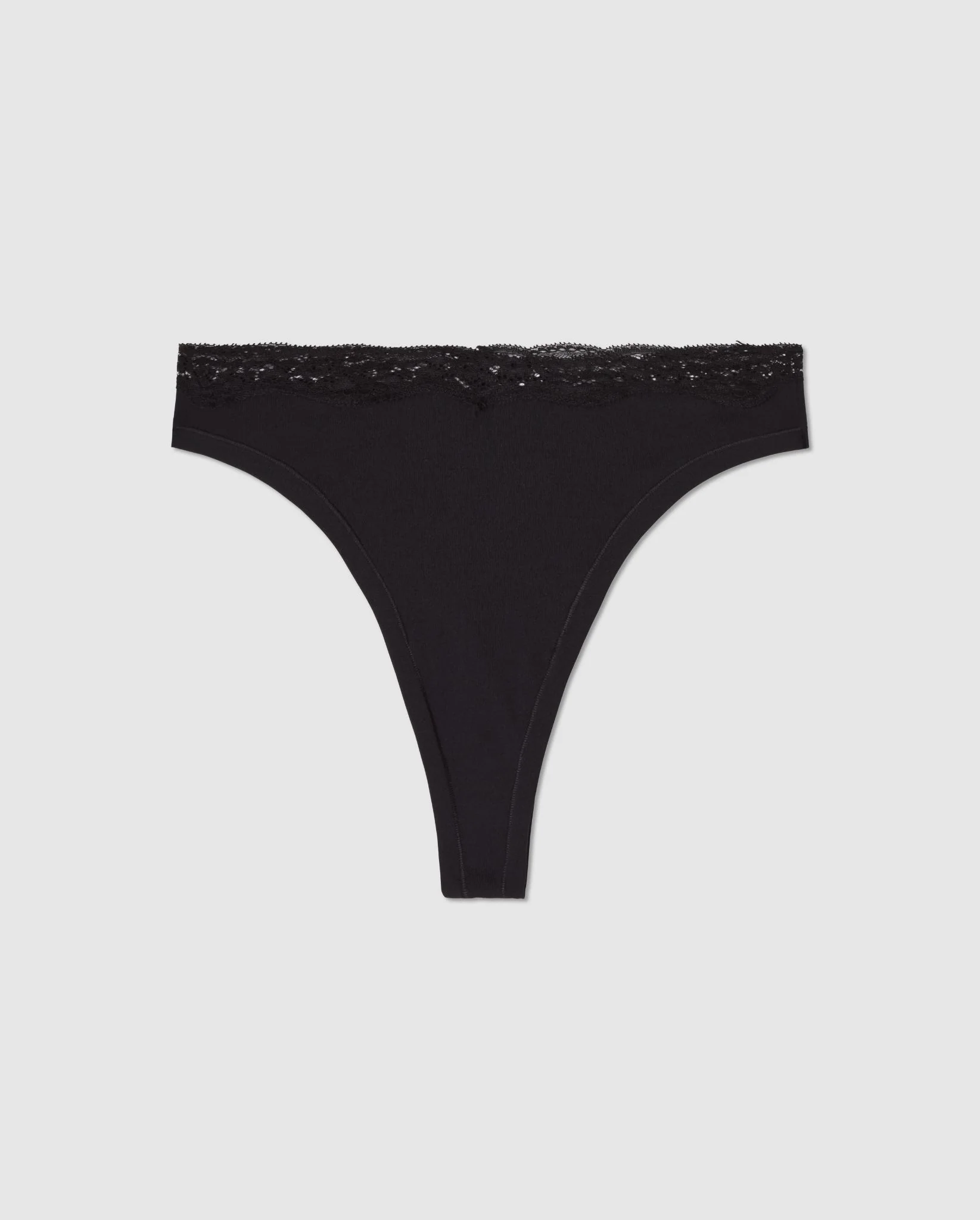 Micro Lace Thong 3-Pack Black/Candy Pink - Image 3