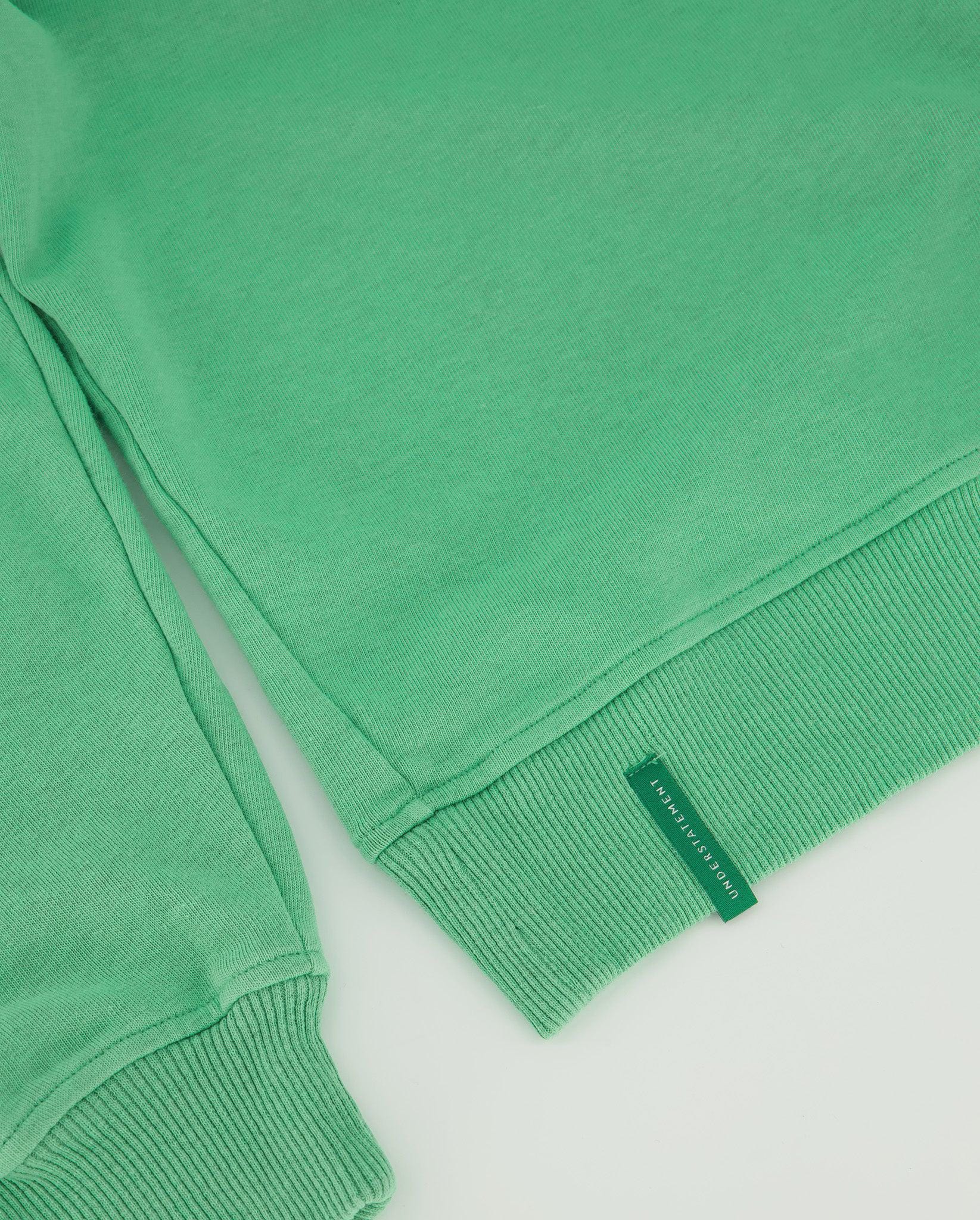 Crew Neck Sweat Green - Image 9