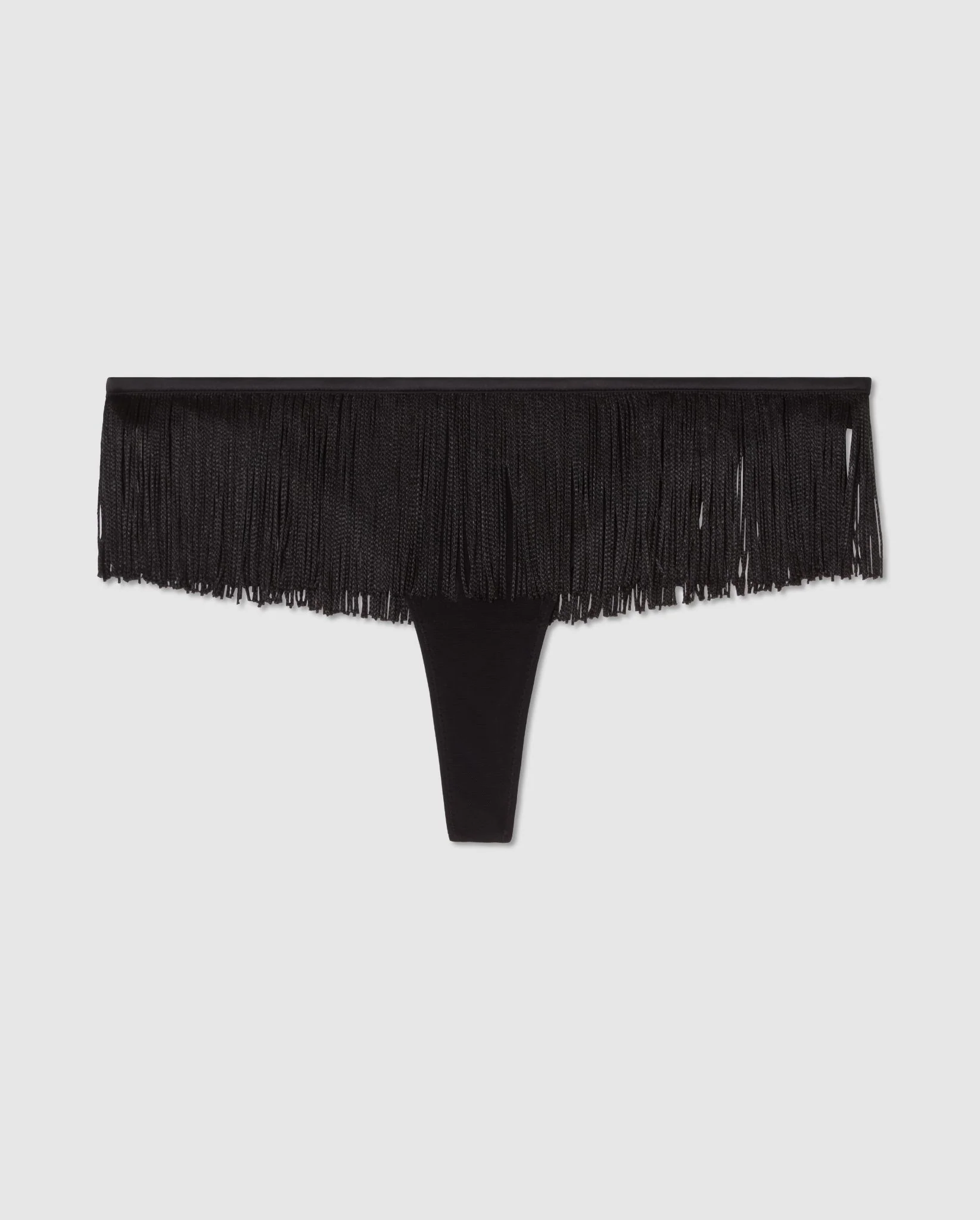 Fringe Thong Black - Image 2