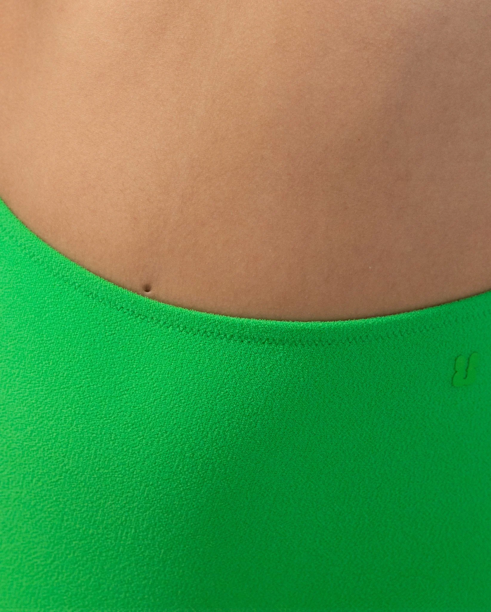 Highwaist Bikini Briefs Kelly Green - Image 8