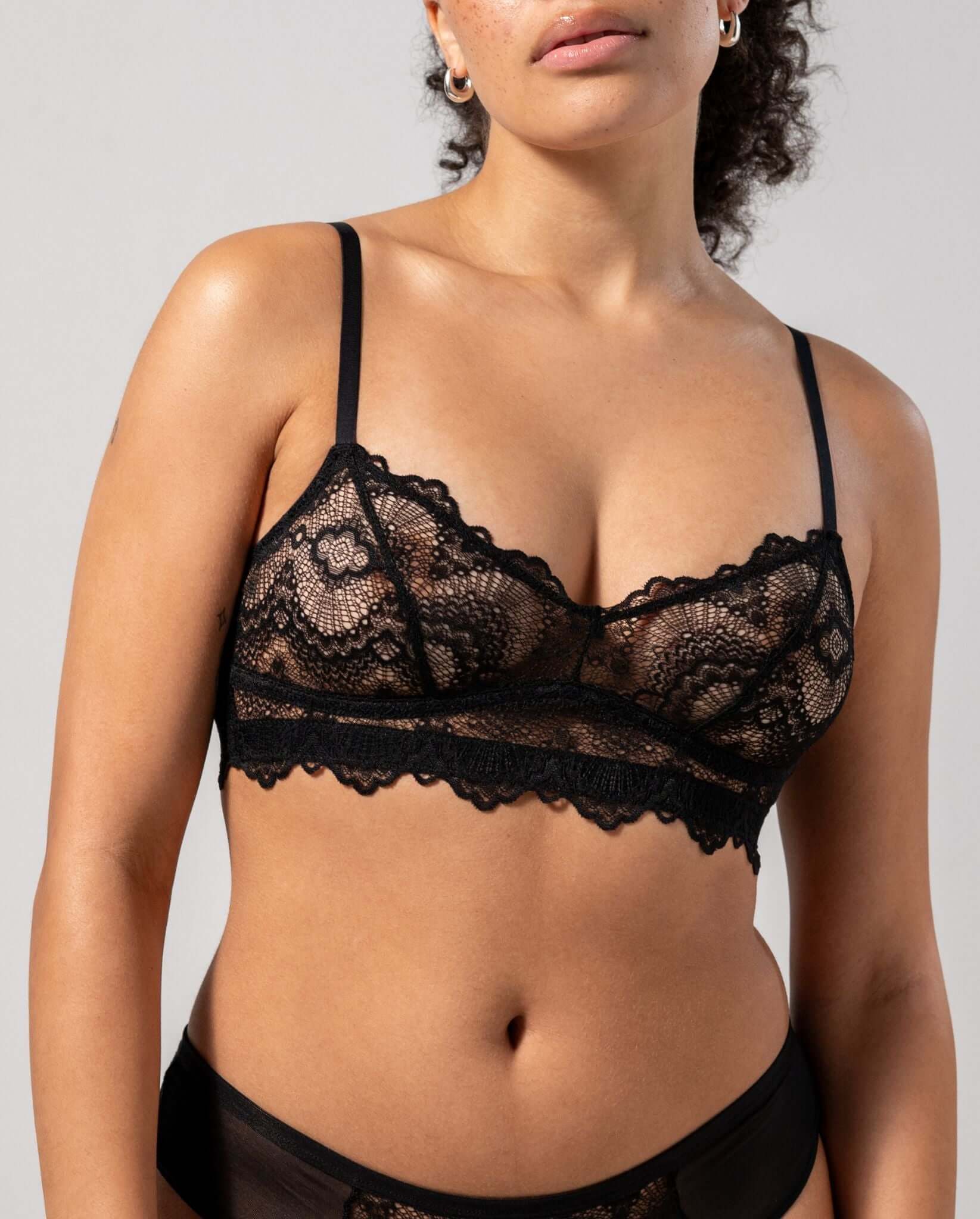 Lace Balconette Black - Image 7