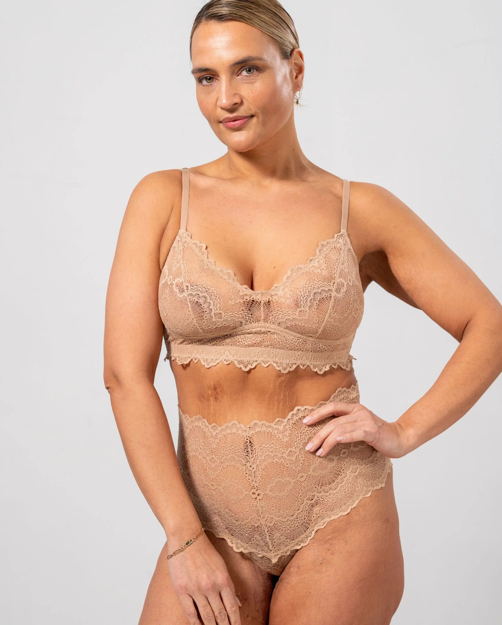 Lace Balconette Warm Nude - Image 5