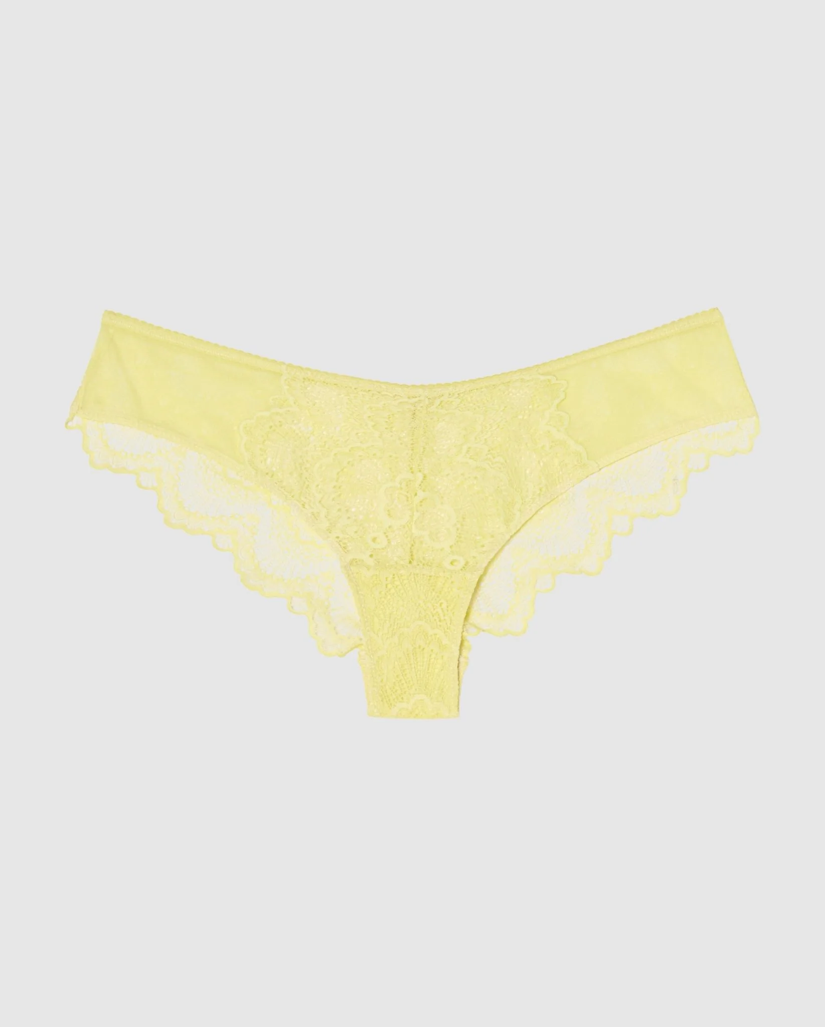 Lace Cheeky Light Yellow - Image 2