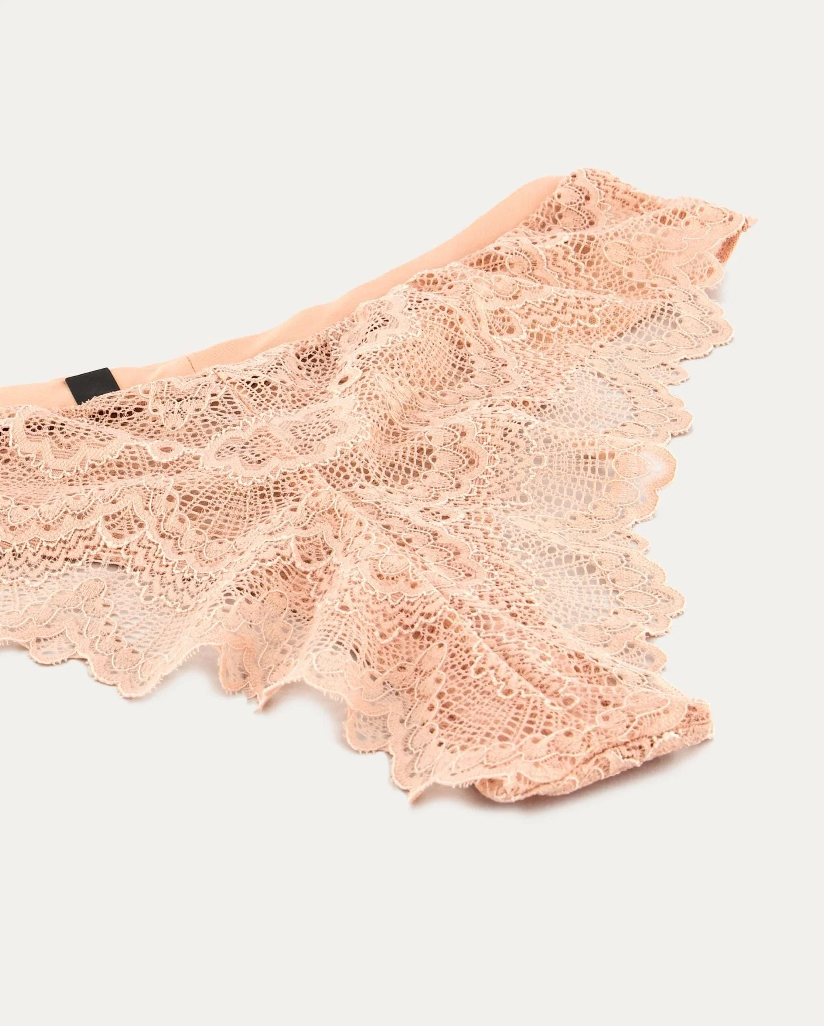 Lace Cheeky Nude - Image 8