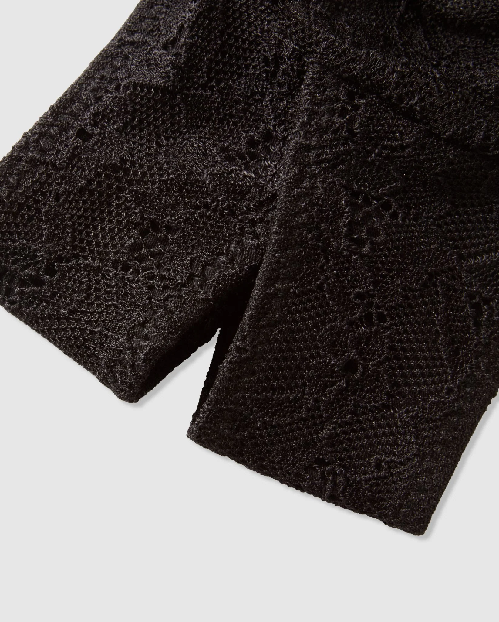 Lace Crotchless Tanga Briefs Black - Image 7