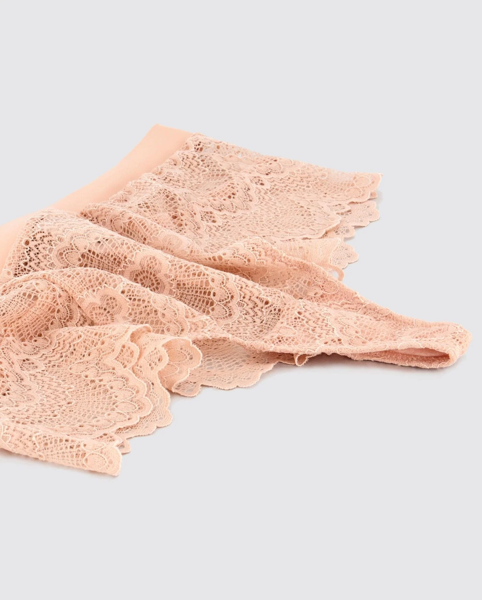 Lace Highwaist String Nude - Image 10