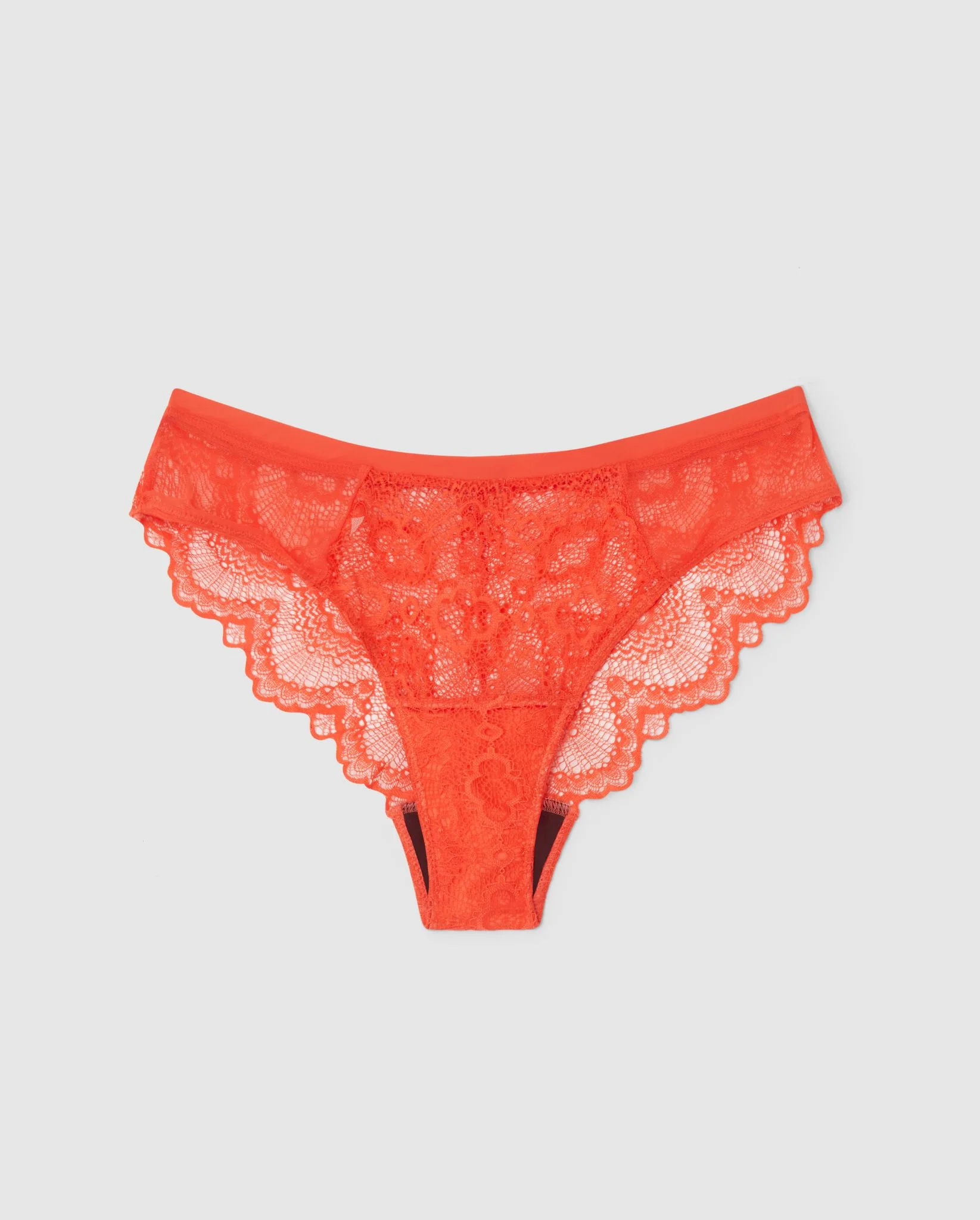 Lace Period Cheeky Fiery Red - Image 2