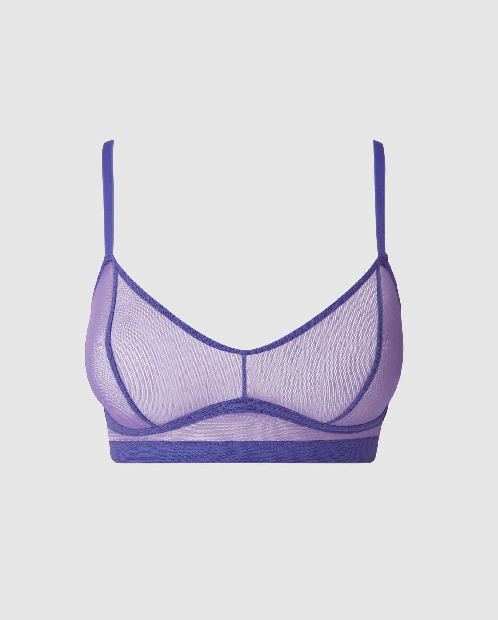 Mesh Balconette Lilac - Image 2