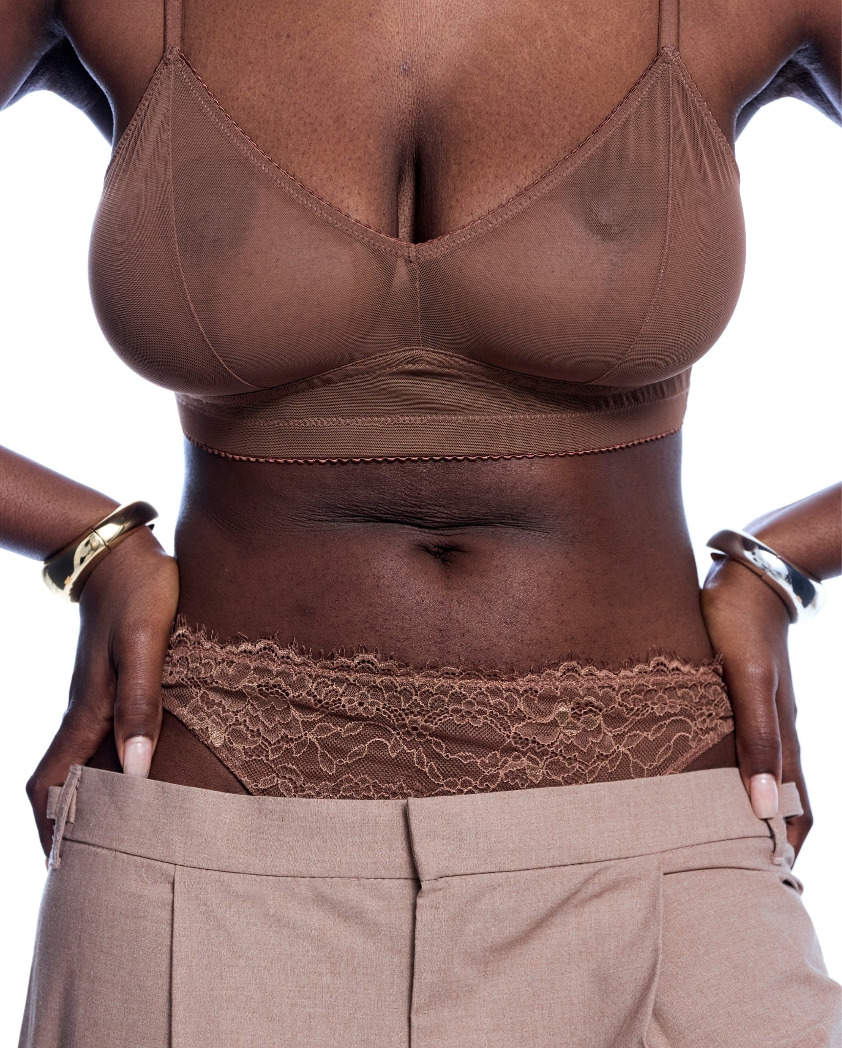 Mesh Balconette Mocha - Image 10