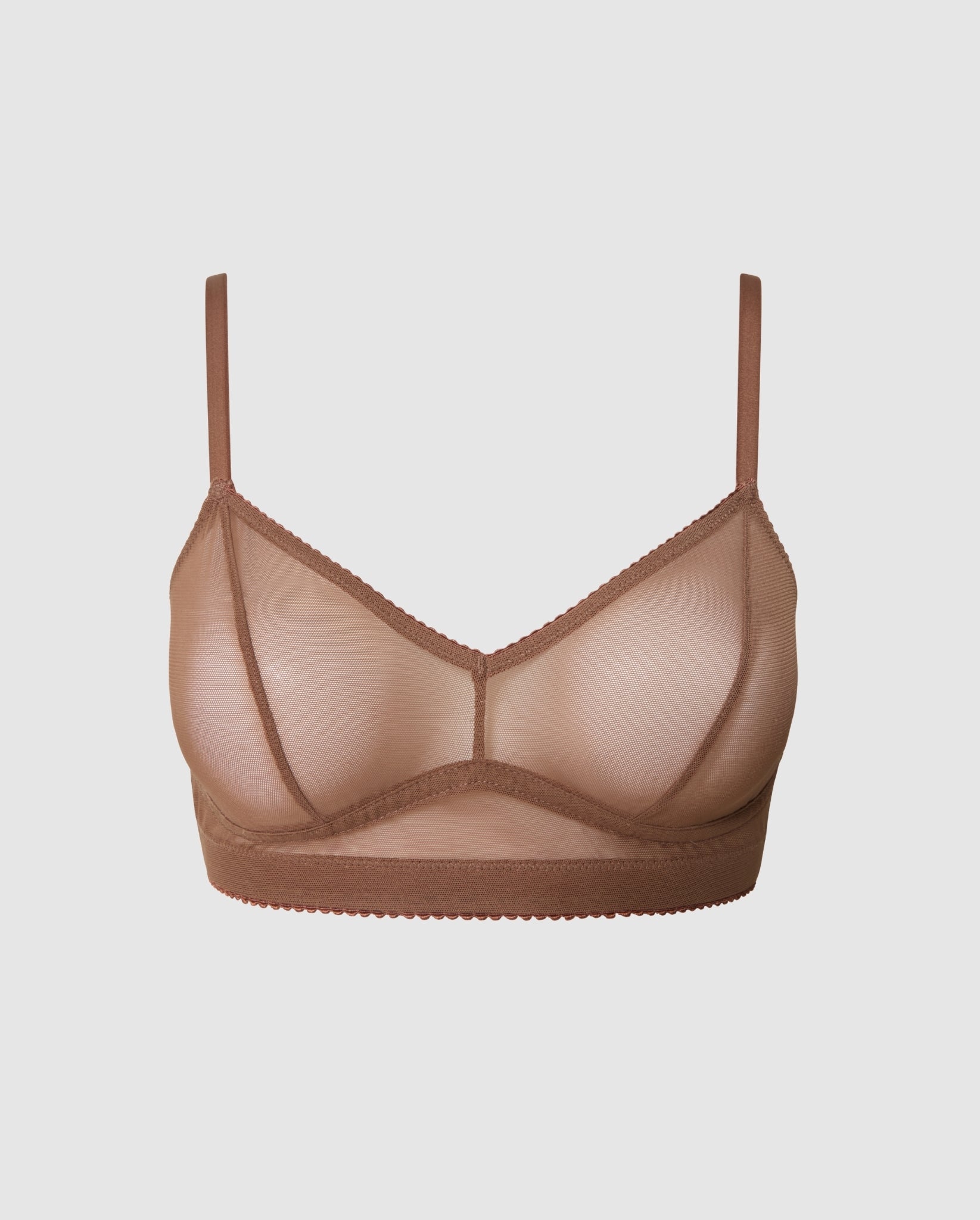 Mesh Balconette Mocha - Image 2