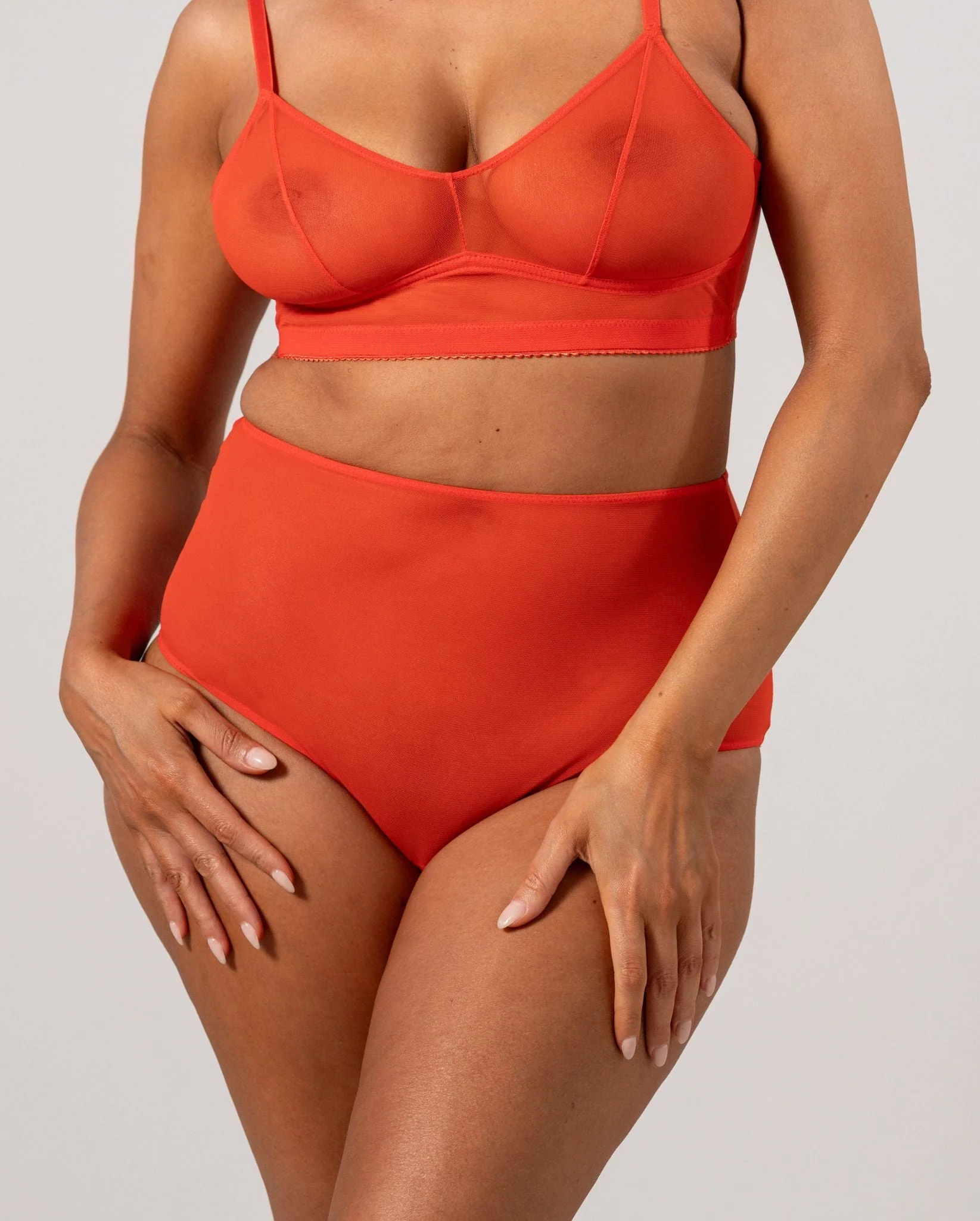Mesh Highwaist Briefs 3-Pack Multicolor - Image 7