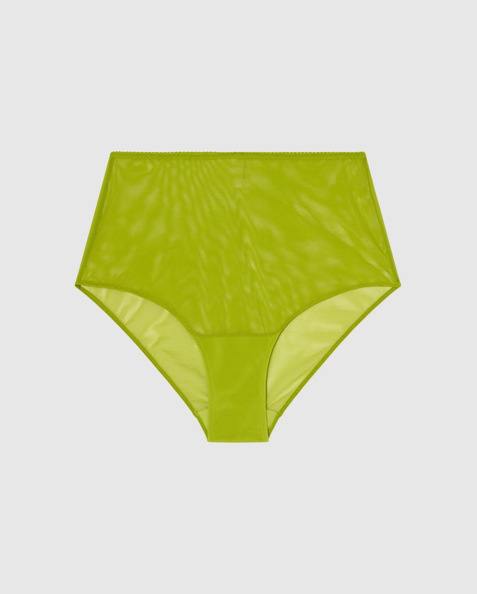 Mesh Highwaist Briefs Matcha - Image 2