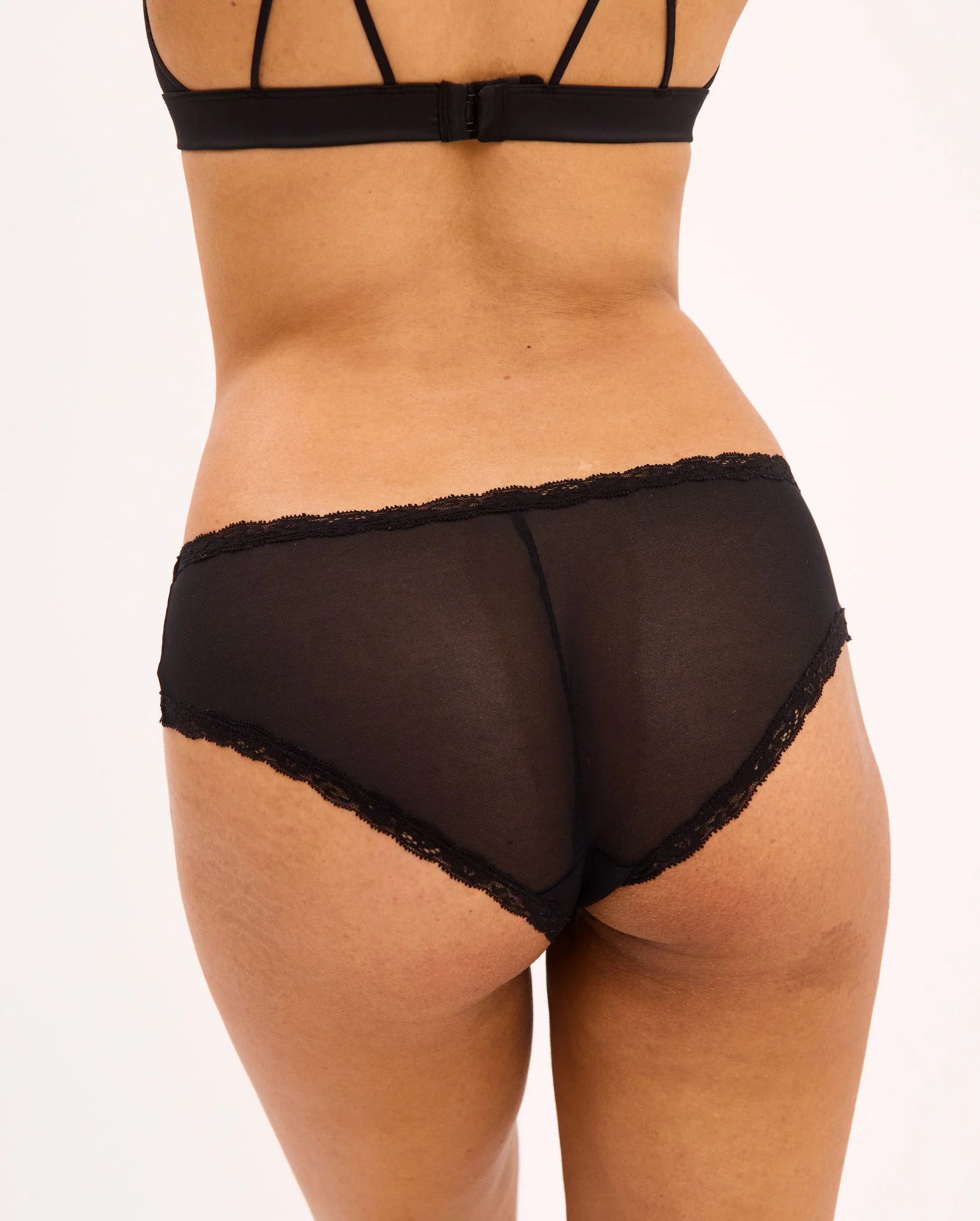 Mesh Lace Trim Hipster 3-Pack Multicolor - Image 2