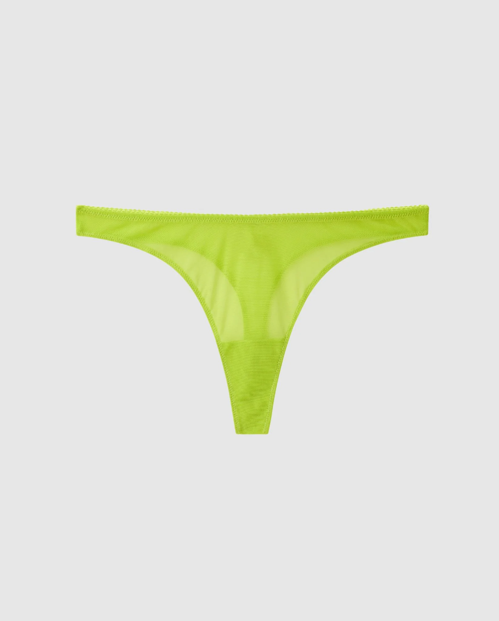 Mesh Thong Zesty Lime - Image 2