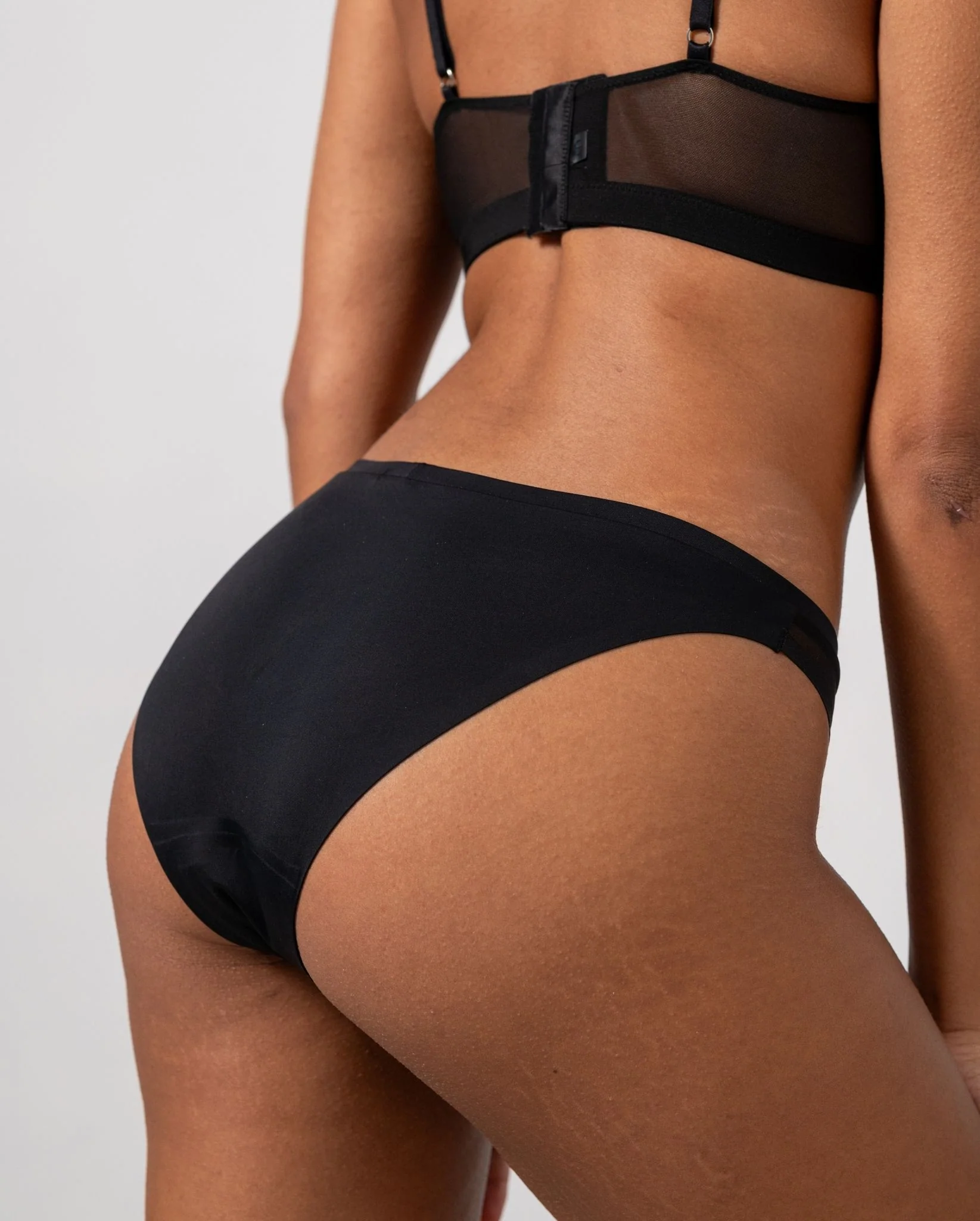 Micro Period Bikini Briefs Black - Image 4