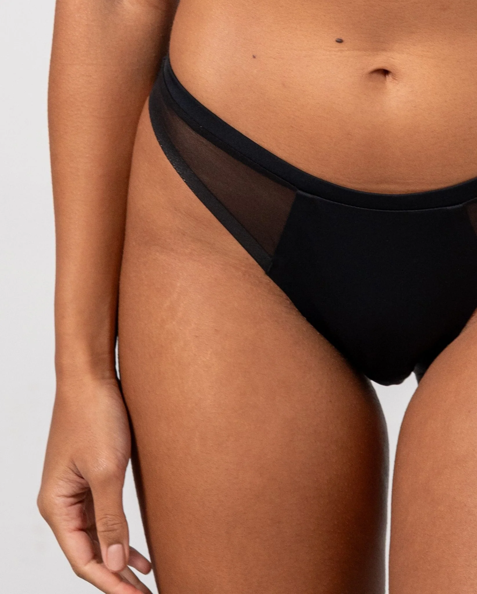 Micro Period Bikini Briefs Black - Image 5