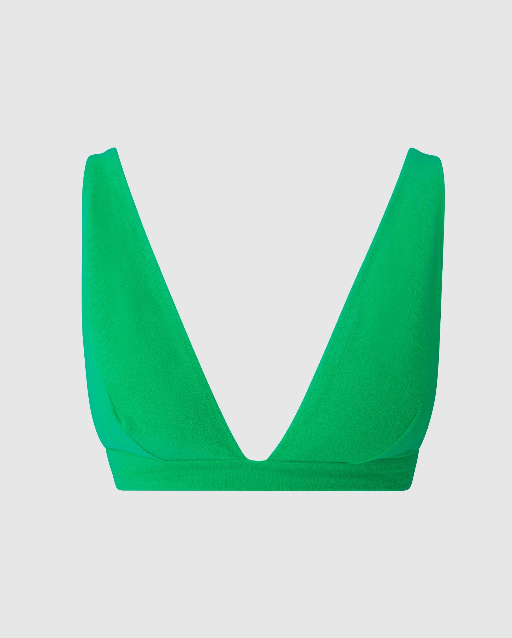 Plunge Bikini Top Kelly Green - Image 2